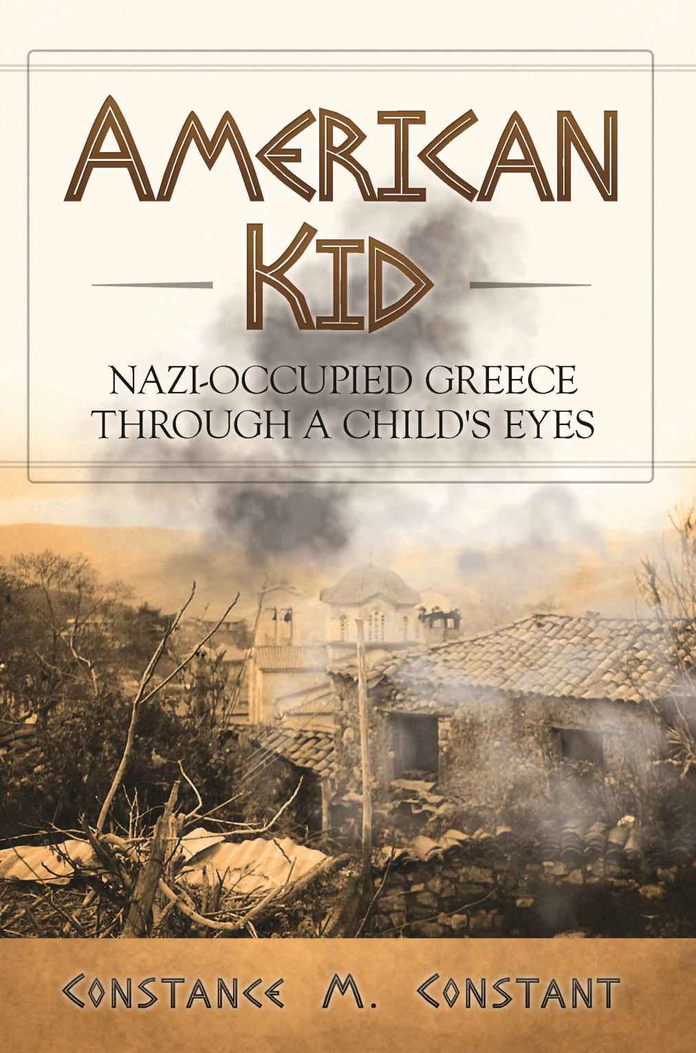Book Cover of "American Kid" by Constance M. Constant