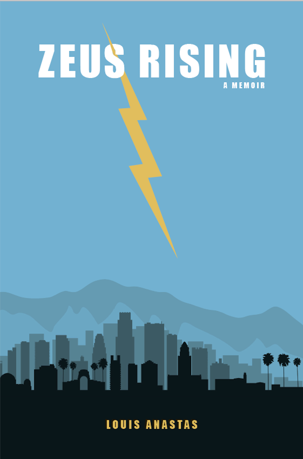Book Cover of "Zeus Rising" by Louis Anastas