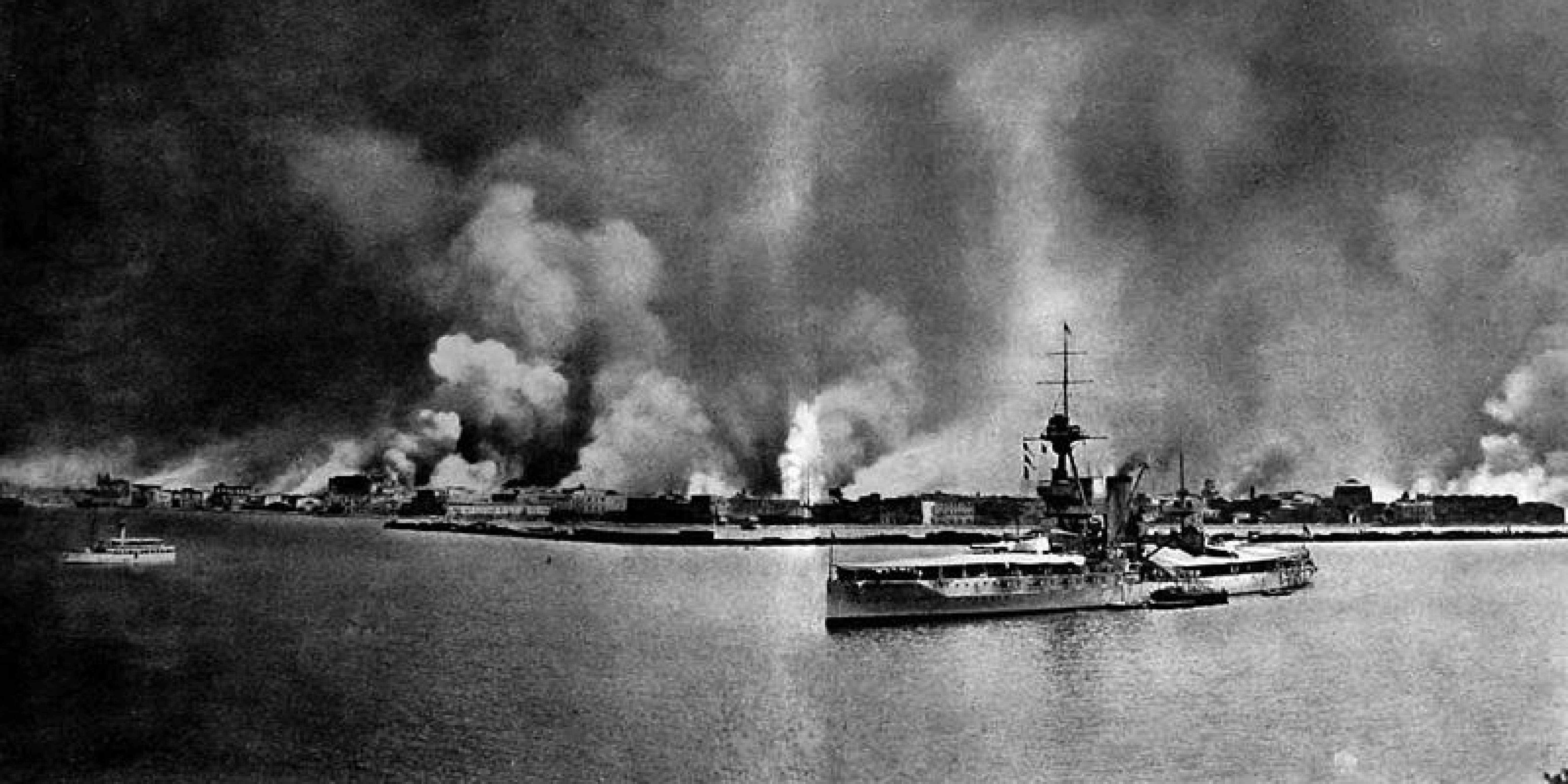 Image of the Great Fire of Smyrna