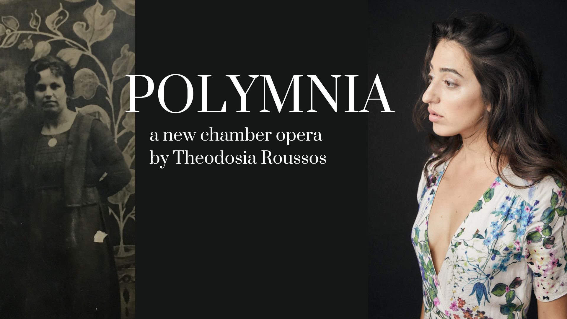 Polymnia: a new chamber opera poster