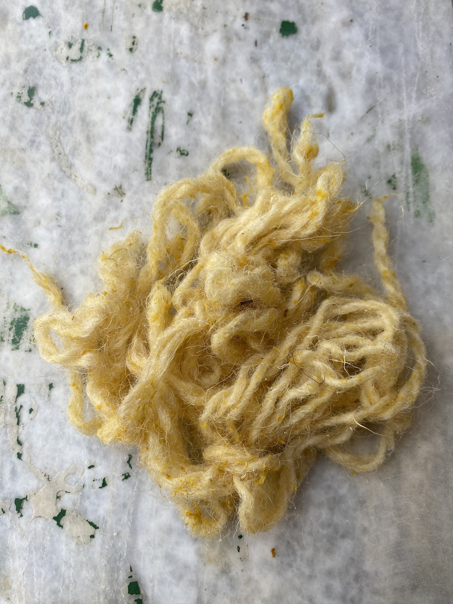 Image of dyed wool yarn