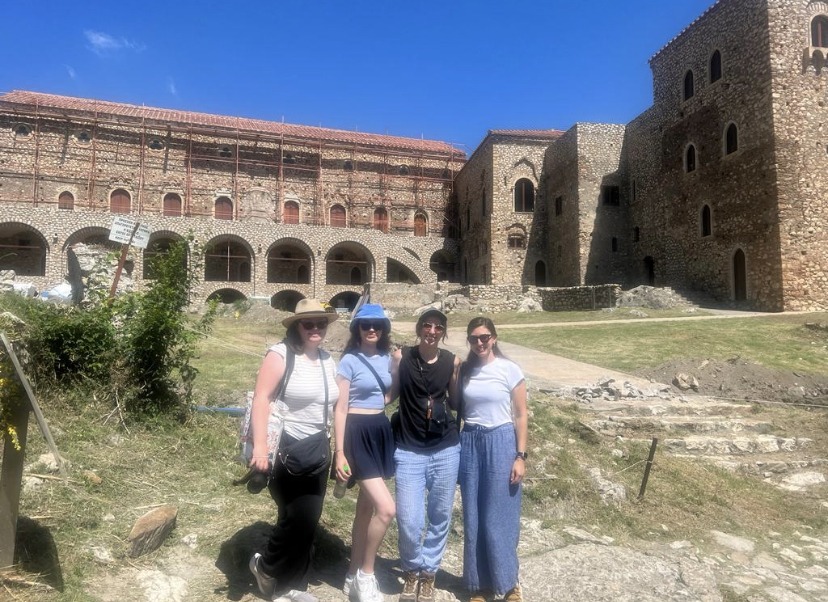 Image of students in Mystras