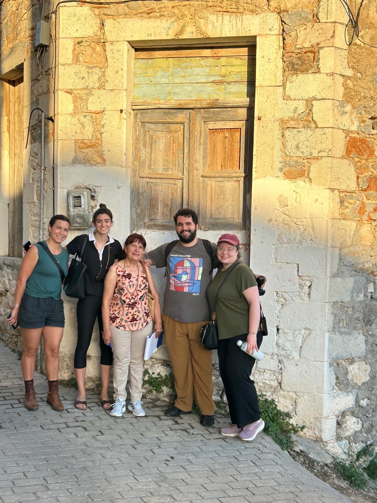 Image of students in Geraki Day 1