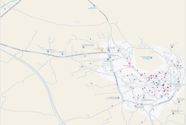 Mapping Houses of Weavers in Geraki