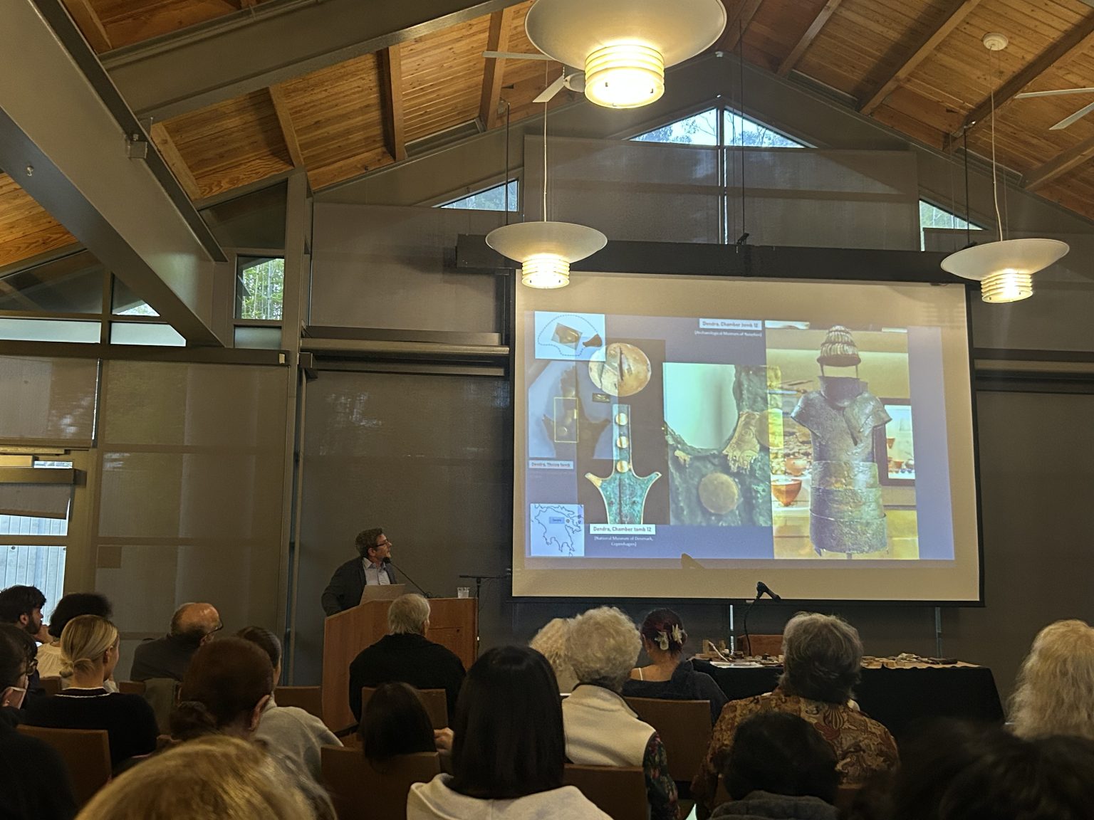 Papadimitriou gives a lecture at UC San Diego